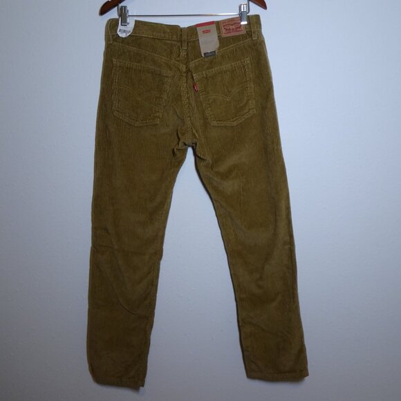Levi's Corduroy Jeans Women's Size 30x30 Brown Straight Leg Relaxed - Picture 5 of 11
